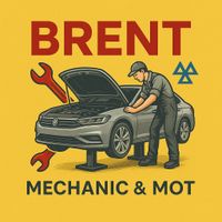 Brent Mechanics and MOT Logo